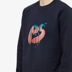 Paul Smith Drip Logo Crew Sweat -Vendite Pangaia 23 12 2022 PB M2R 027R KP3719 49 10 1