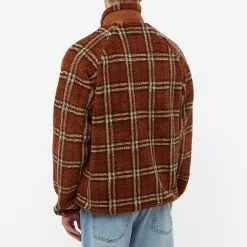 Burberry Dorian Check Fleece Jacket -Vendite Pangaia 24 01 2022 ML 8047868 A9011 8 1