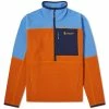 Cotopaxi Dorado Half-Zip Fleece Jacket -Vendite Pangaia 24 02 2021 RL DOR S21 AZMZ 1 1