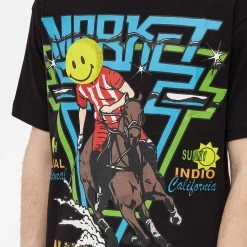 MARKET Smiley Polo Horserace Tee -Vendite Pangaia 24 03 2022 GH 399000978 BLK 10 1