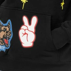 MARKET Smiley Start Stars Hoody -Vendite Pangaia 24 03 2022 JC 397000330 BLK 10 1