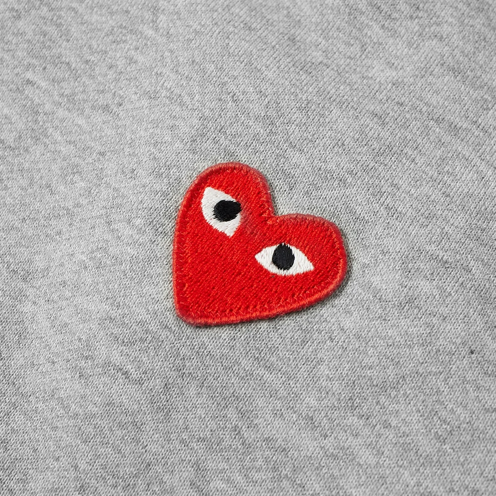 Comme Des Garçons Play Comme Des Garcons Play Red Heart Full Zip Back Print Hoody 4 Comme Des Garçons Play Comme Des Garcons Play Red Heart Full Zip Back Print Hoody - immagine 2