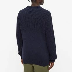 Oliver Spencer Blenheim Crew Sweat -Vendite Pangaia 24 11 2021 BLR OSMK637D BIR01NAV 8 1