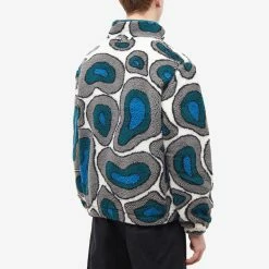 By Parra Amethist Geode Sherpa Half Zip Fleece -Vendite Pangaia 24 11 2022 SI 48435 STB 8 1