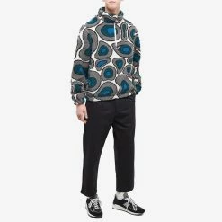 By Parra Amethist Geode Sherpa Half Zip Fleece -Vendite Pangaia 24 11 2022 SI 48435 STB m9 1