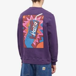 By Parra Rushed Sugar Crew Sweat -Vendite Pangaia 24 11 22 JF 48415 PPL 8 1