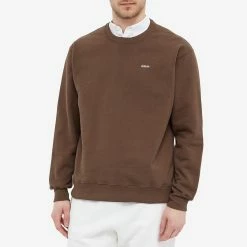 Adsum Core Logo Crewneck -Vendite Pangaia 25 11 2021 TC ADSM CRLGCRW BRW 7 1