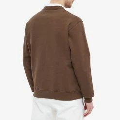 Adsum Core Logo Crewneck -Vendite Pangaia 25 11 2021 TC ADSM CRLGCRW BRW 8 1