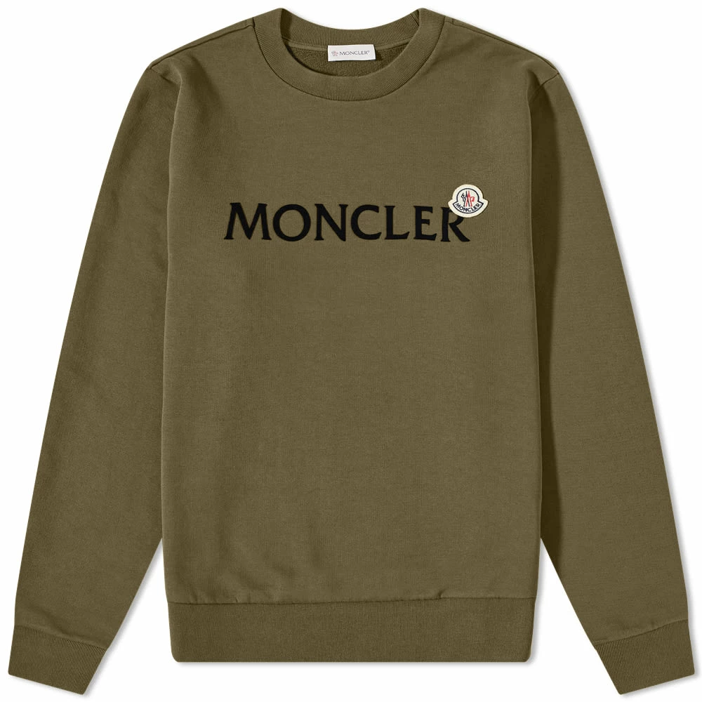 Moncler Trademark Logo Crew Sweat 3 Moncler Trademark Logo Crew Sweat
