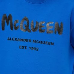 Alexander McQueen Graffitti Logo Crew Sweat -Vendite Pangaia 26 08 2022 ja 688713qtz81 0923 10