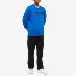 Alexander McQueen Graffitti Logo Crew Sweat -Vendite Pangaia 26 08 2022 ja 688713qtz81 0923 m9
