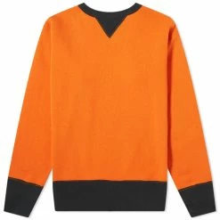 The Real McCoys The Real McCoy's Two-Tone Crew Sweat