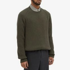 Folk X Hooke Park Patrice Rib Crew Sweat -Vendite Pangaia 26 11 2021 TC FP5712K OMG 7 1