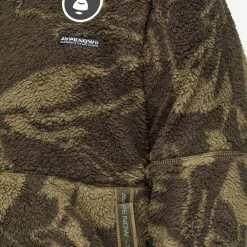 AAPE By A Bathing Ape AAPE AAPE Now Fleece Jacket -Vendite Pangaia 27 01 2023 SI AAPSWM3896XAJGRZ 10 1
