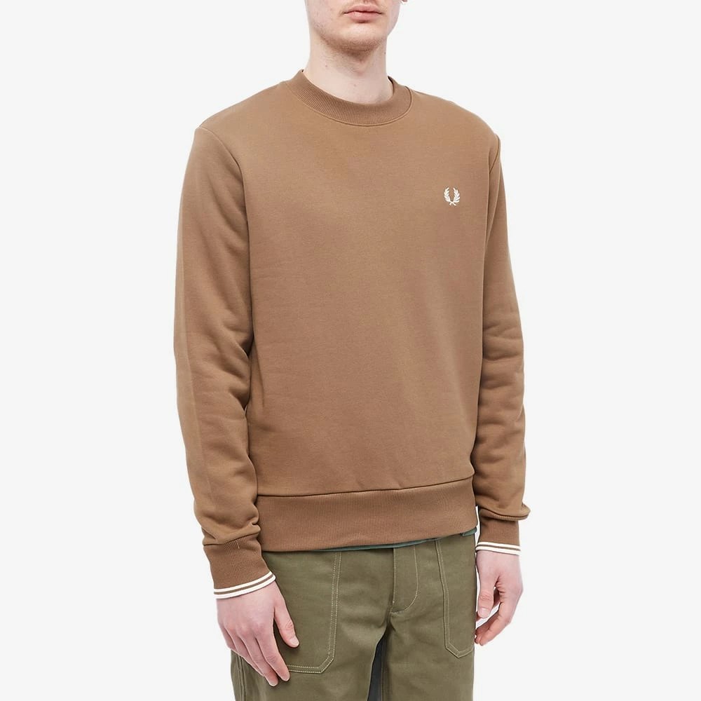 Fred Perry Crew Neck Sweat 4 Fred Perry Crew Neck Sweat - immagine 2