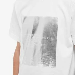 Helmut Lang Metallic Patch Logo Tee -Vendite Pangaia 27 05 2022 AJ M05HM501 100 10 1