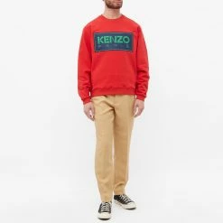 Kenzo Box Logo Crew Sweat -Vendite Pangaia 27 06 2022 LL FC65SW4164ME21 m4 1