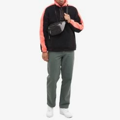 Pleasures Rewind Quarter Zip Fleece -Vendite Pangaia 27 09 2022 gh p22f021 blk m9