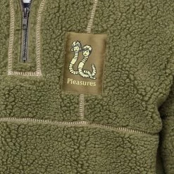 Pleasures Rewind Quarter Zip Fleece -Vendite Pangaia 27 09 2022 gh p22f021 grn 10