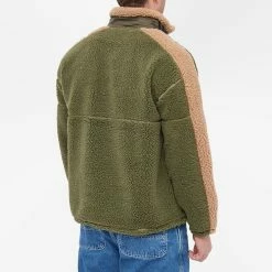 Pleasures Rewind Quarter Zip Fleece -Vendite Pangaia 27 09 2022 gh p22f021 grn 8