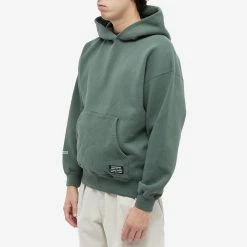 Neighborhood Solid Popover Hoody 8 Neighborhood Solid Popover Hoody -Vendite Pangaia 27 10 2022 JCxx 222FPNH CSM04 GRN 7 1
