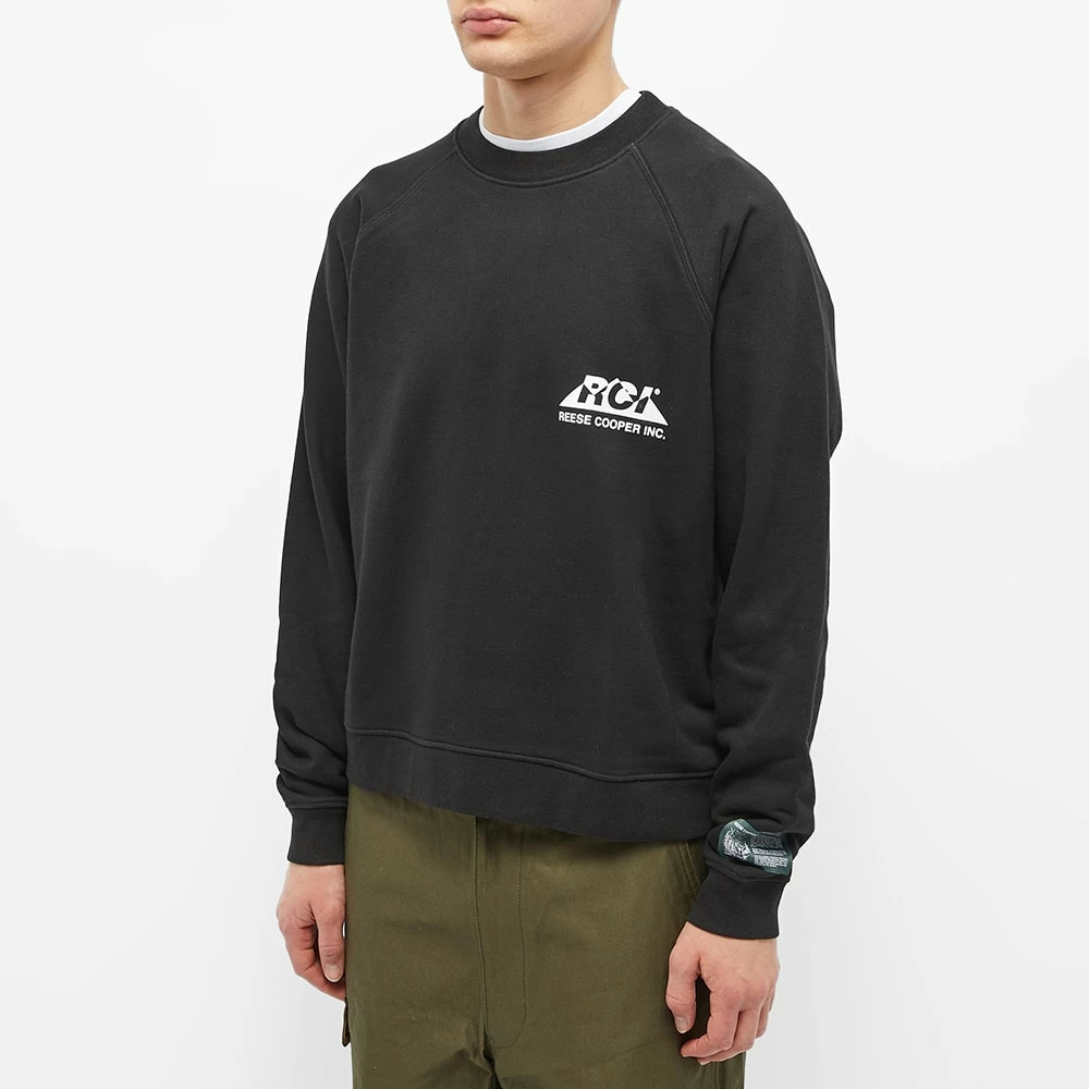 Reese Cooper Moutain Logo Crew Sweat 4 Reese Cooper Moutain Logo Crew Sweat - immagine 2