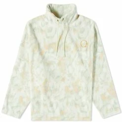 Martine Rose Floral Quarter Zip Fleece