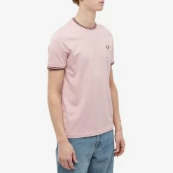 Fred Perry Twin Tipped Tee -Vendite Pangaia 28 02 2023 LB M1588 R51 7 1