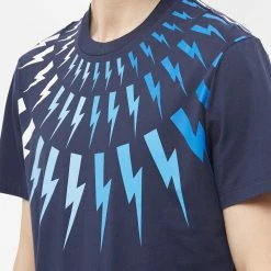 Neil Barrett Ombre Fairisle Thunderbolt Tee -Vendite Pangaia 28 11 2022 NS PBJT007S T511S 3488 10 1