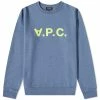 A.P.C. VPC Neon Logo Crew Sweat -Vendite Pangaia 29 04 2022 LL COETS H27746 PIA 1 1