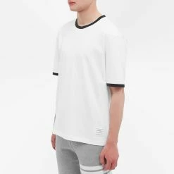 Thom Browne Ringer Tee 8 Thom Browne Ringer Tee -Vendite Pangaia 29 06 20202 AP MJS083A 00042 100 7 1