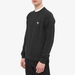 Barbour Beacon Crew Sweat -Vendite Pangaia 29 11 2021 EC MOL0120BK31 3 1