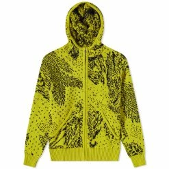 Paria Farzaneh Intarsia Knit Zip Hoody