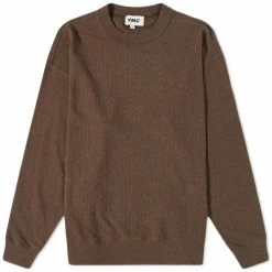 YMC Melange Seersucker Sweat