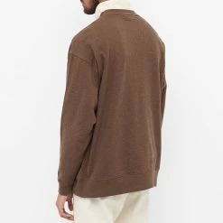 YMC Melange Seersucker Sweat -Vendite Pangaia 29 11 2021 jg p7rme brm 8