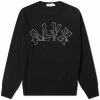 1017 ALYX 9SM Arch Logo Crew Sweat -Vendite Pangaia 29 12 2022 AB AAUKN0198YA01 BLK0001 1 1