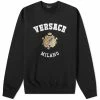Versace Milano Crest Logo Crew Sweat