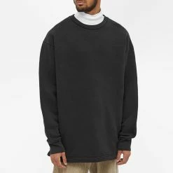 Acne Studios Fin Circle Logo Crew Sweat -Vendite Pangaia 30 09 2021 GH BI0130 900 7 1