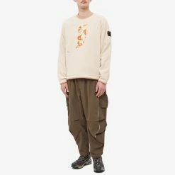 Stone Island Shadow Project Printed Crew Sweat -Vendite Pangaia 30 11 2022 BLR 77196032A V2073 m9 1