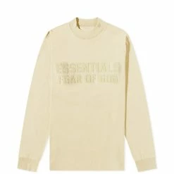 Fear Of God ESSENTIALS Kids Logo Long Sleeve Tee